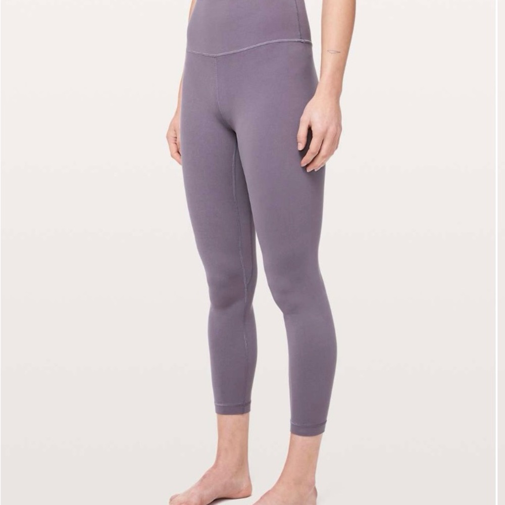 Graphite purple lululemon align leggings